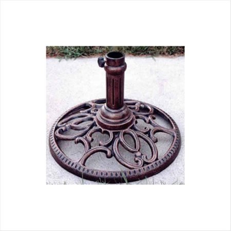 BBQ INNOVATIONS Round Umbrella Stand - Antique Bronze BB2628448